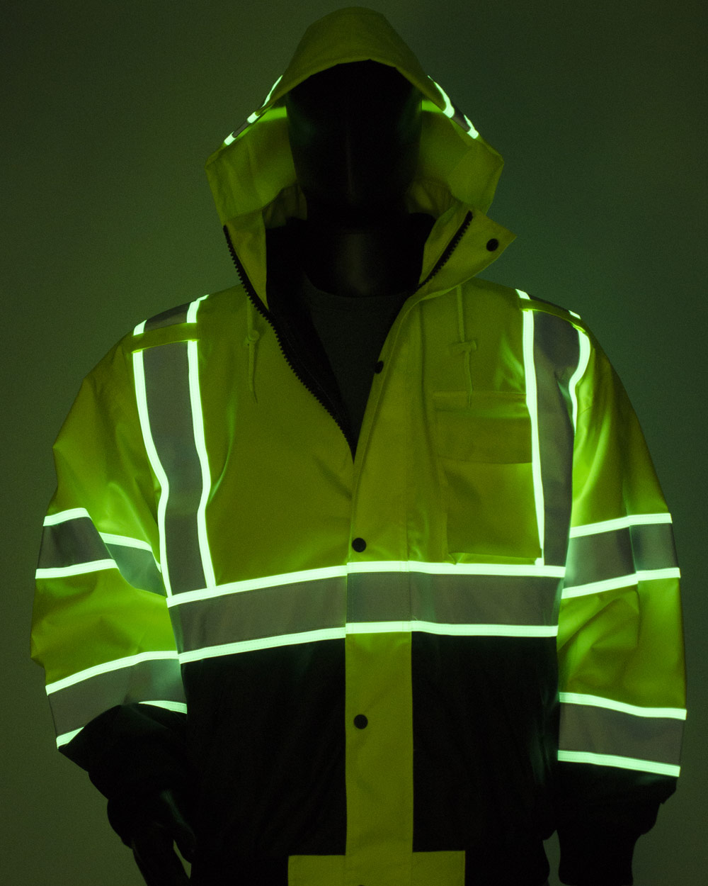 Hi Viz Bomber Jacket
